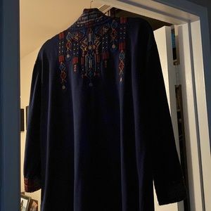 Johnny was Cleo heavy coat.